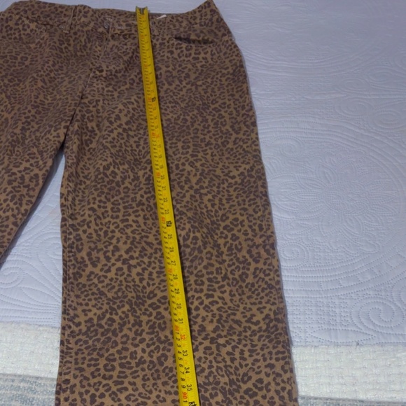 Zara Animal Print TRF Relaxed Fit jeans with High waist - Picture 11 of 12